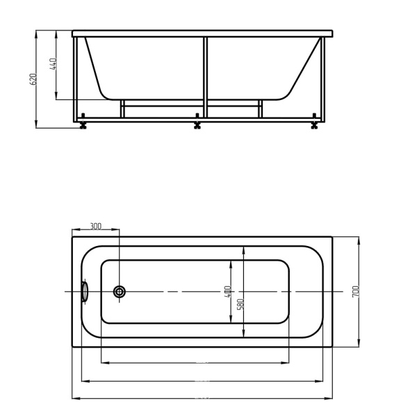 Мия 120 без экр объемн каркас-Model